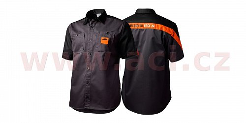 košile MECHANIC OEM KTM, (černá/oranžová)